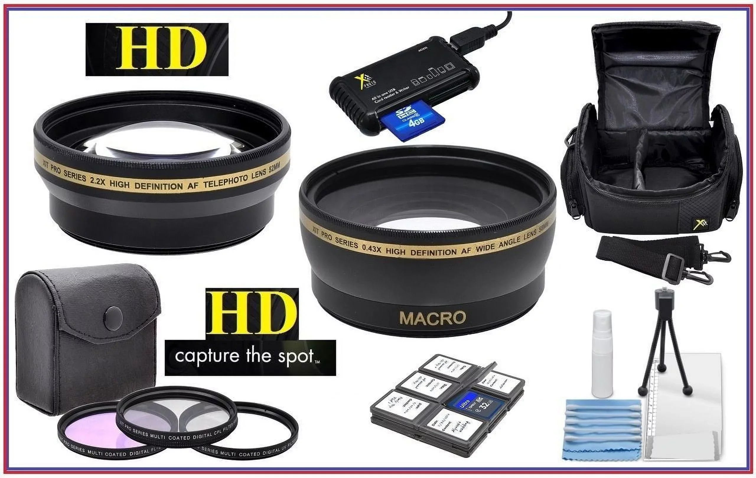 Saving Super Package Accessory Pro HF Canon Def VIXIA For R800 Hi R80 R82