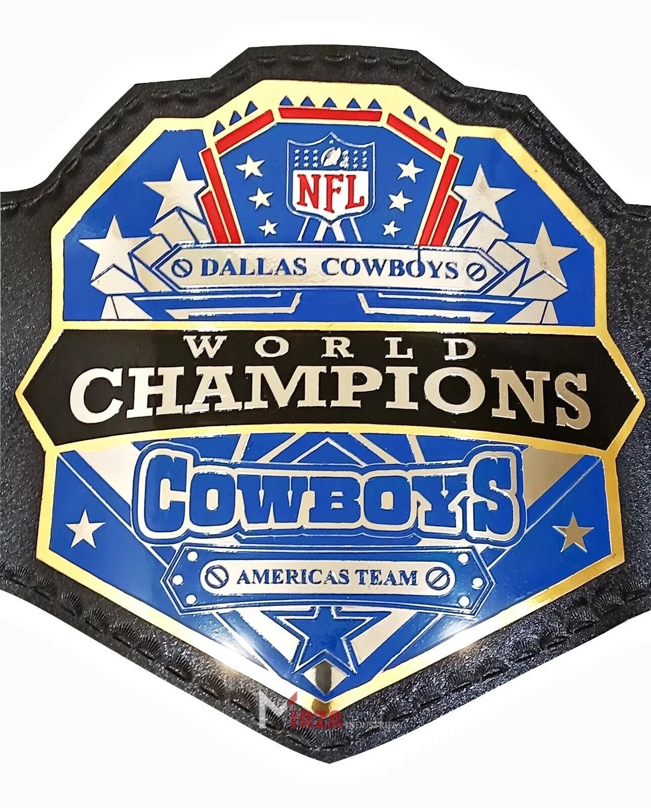 World Championship NFL Belt Cowboy Adult Title Team American