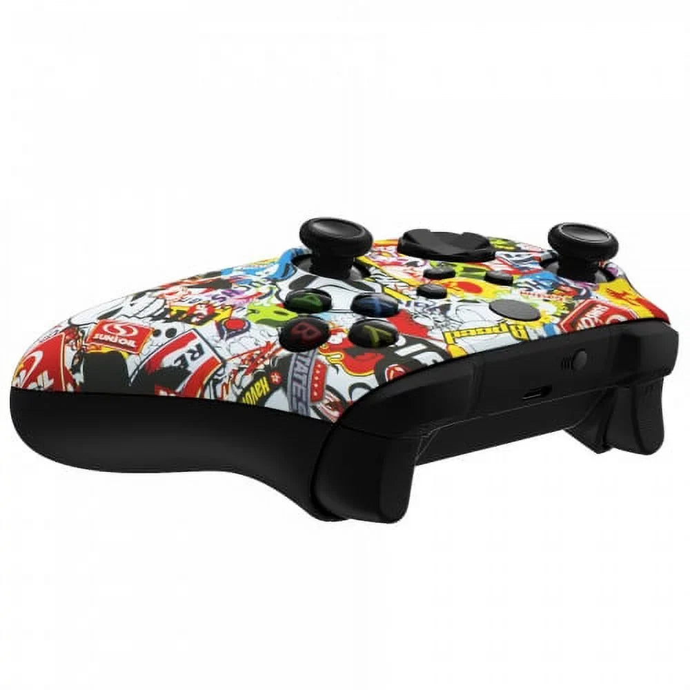 One Bomb" (with X jack) Unique Controller 3.5 Design Xbox Custom UN-MODDED "Sticker