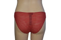 Perla Mesh Red Brief La Silk (XS) Women's
