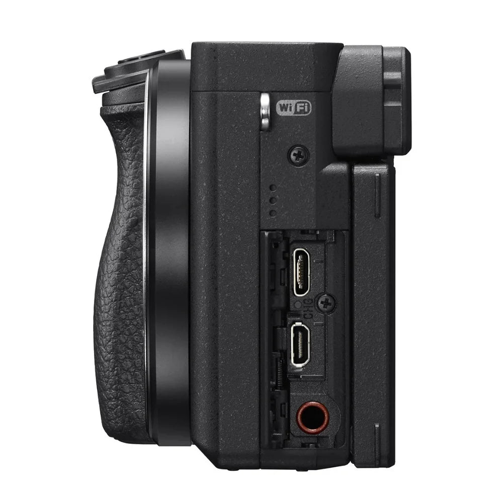 Camera ILCE6400L/B Holiday Digital Sony (Black) with Bundle Mirrorless 16-50mm