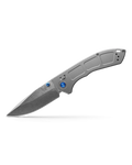 3.43-Inch Folding Blade Titanium M390 Narrows Knife Handle Steel 748 Benchmade