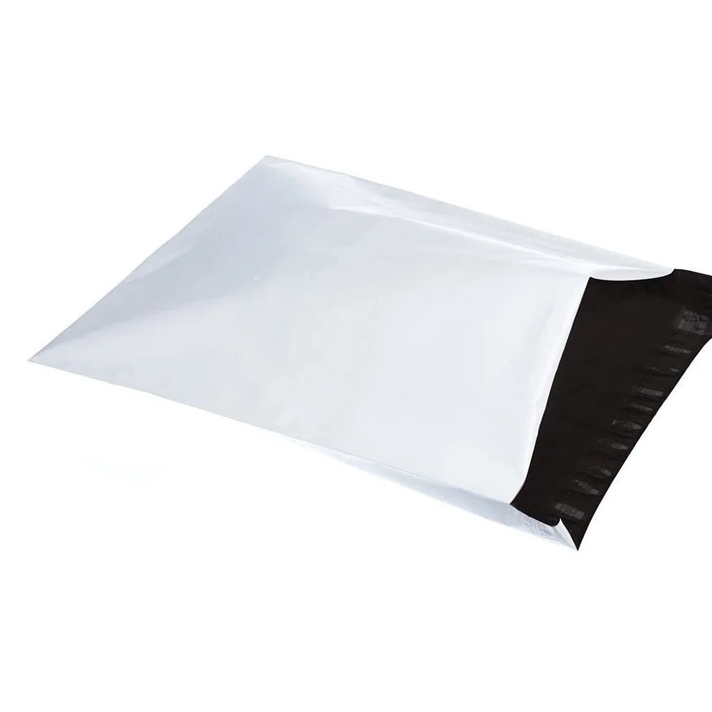12x15.5 NefLaca 400 Pack Poly Mailers White