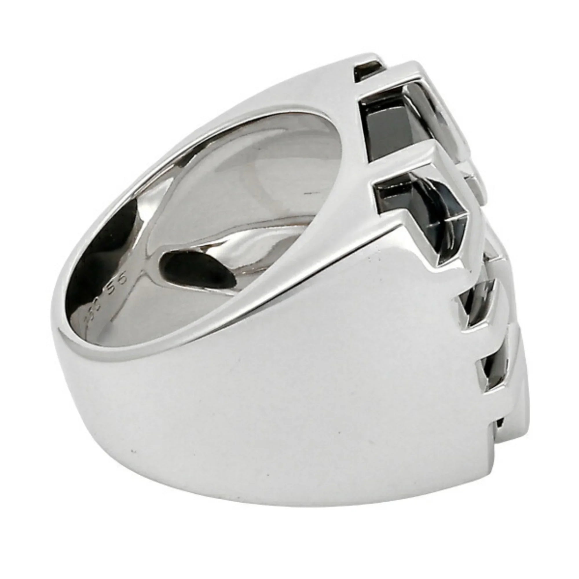 Dragon Cartier Eye (Good) Pre-Owned Ring the Tiger Gold K18WG White of Kiss