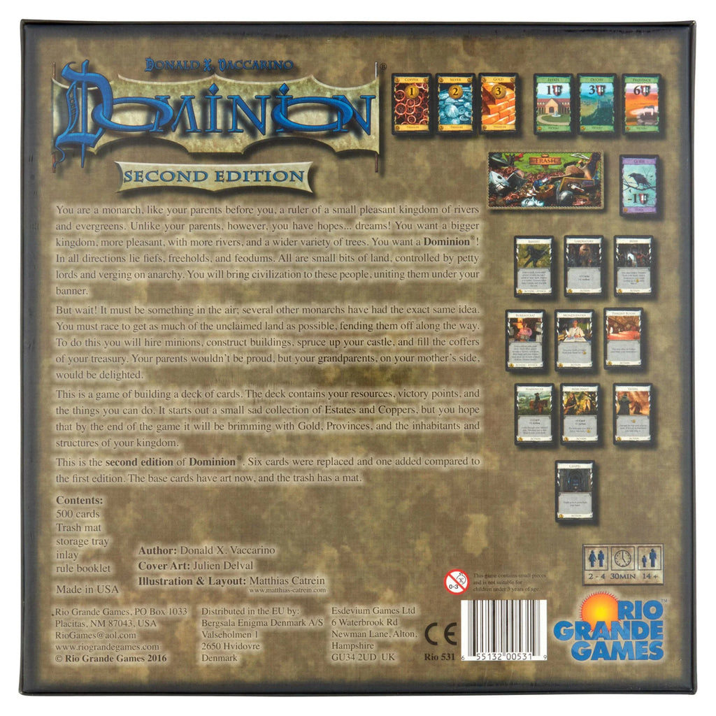 Rio Edition Game, Grande Board Second Games by Dominion