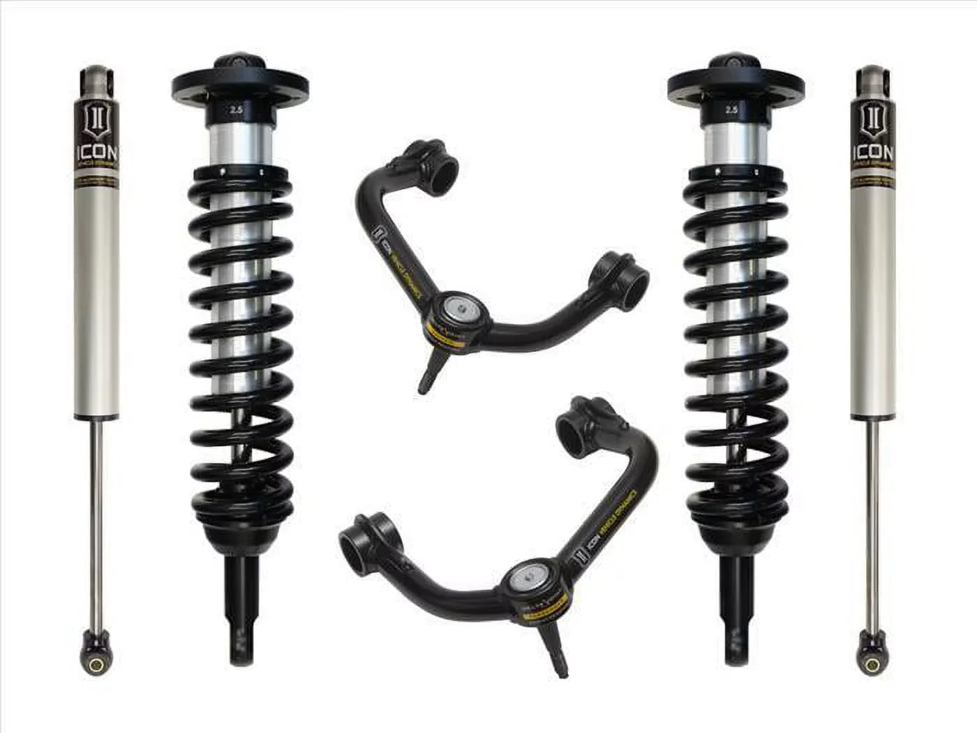 System 2 ICON Vehicle 0-2.63" Dynamics 2009-2013 Tubular Lift With 4wd Uca Fits K93002T F150 Suspension Stage Ford
