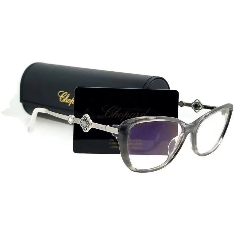 Grey VCH224S-0AHU-54 Eyeglasses 135mm CHOPARD Size 15mm 54mm
