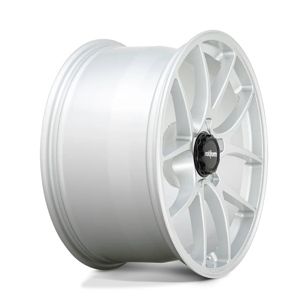 5X112 Ltn Silver Wheel 19X9.5 Gloss 22Et Rotiform R900 57.1Cb