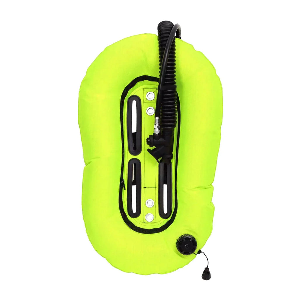 Scuba Wing Yellow Set Compensator,Easy BCD Use,Durability for Buoyancy funtasica Single Diving Diving to Snorkeling Scuba Adult Donut Tank,BCD