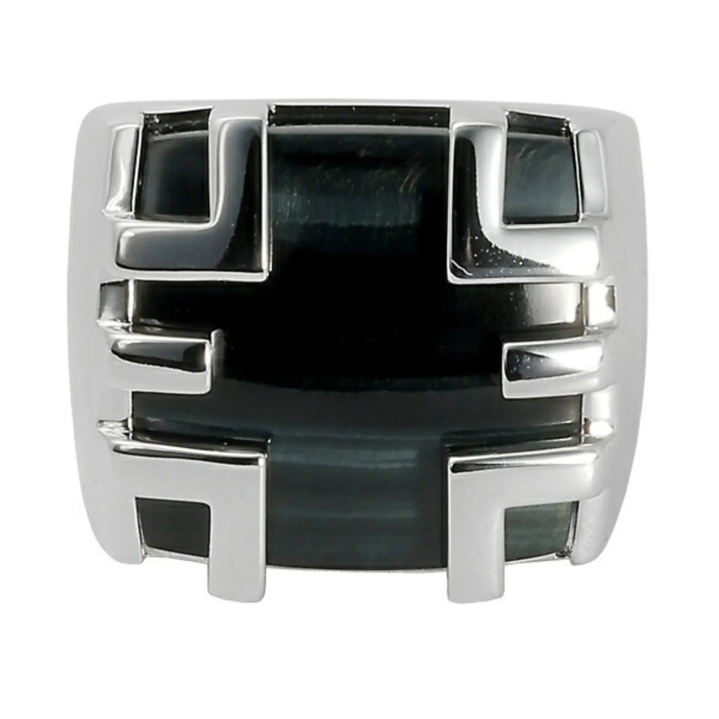 Dragon Cartier Eye (Good) Pre-Owned Ring the Tiger Gold K18WG White of Kiss