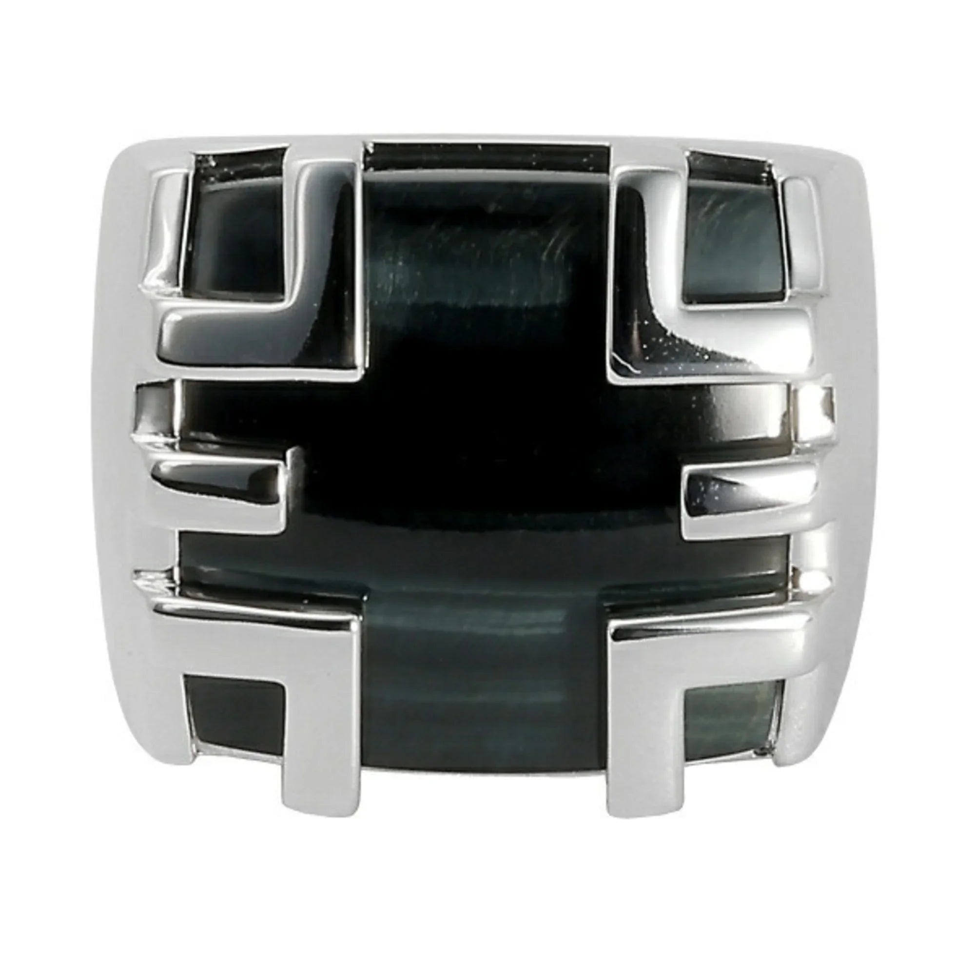 Dragon Cartier Eye (Good) Pre-Owned Ring the Tiger Gold K18WG White of Kiss