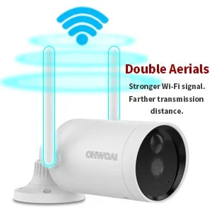 Camera, Two-Way Solar Solar Motion & Camera, Waterproof, Powered WiFi PIR Panel, Home IP with Audio》Outdoor Night Detection, Battery Wireless Security Vision Camera Surveillance Rechargeable 《Truly
