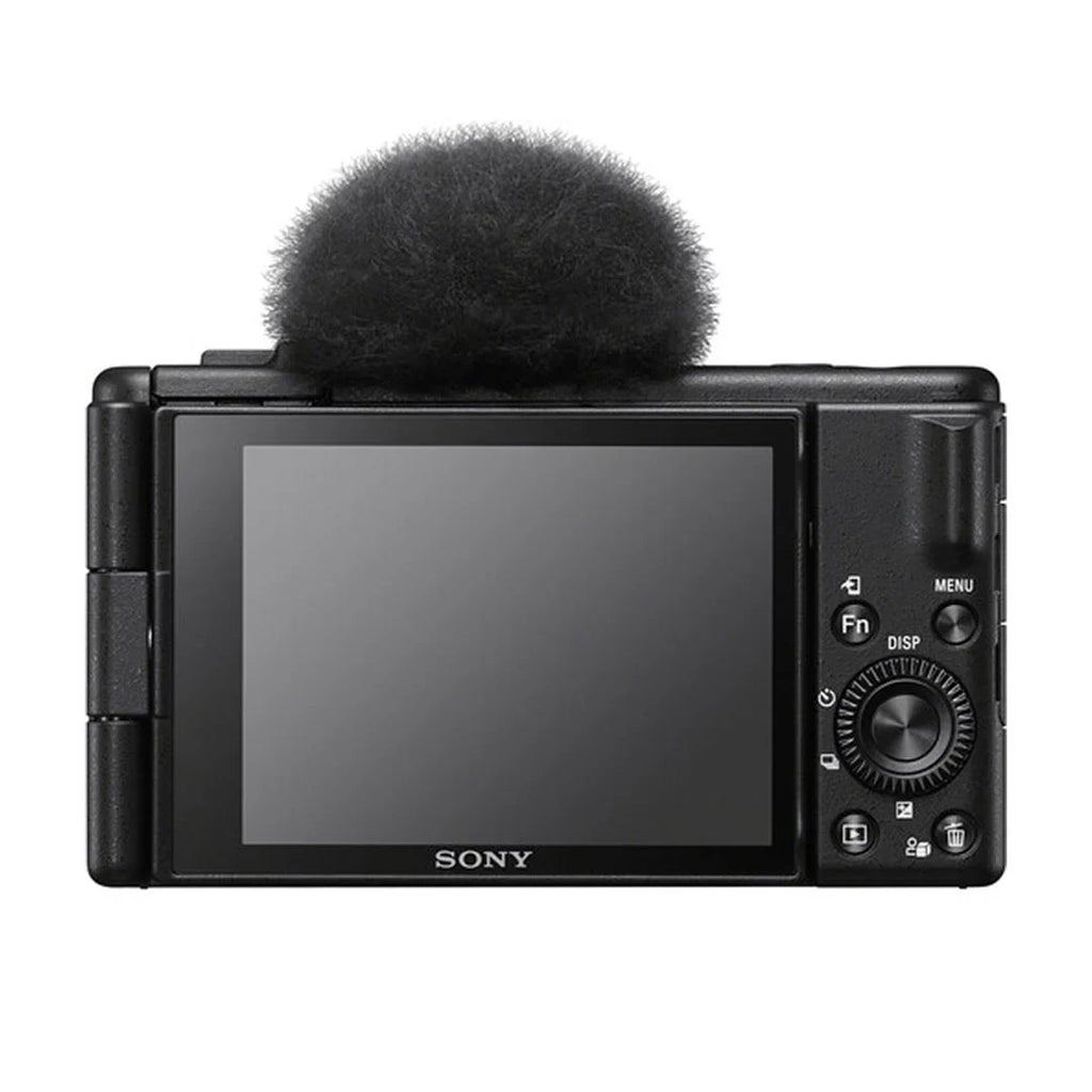 with 128GB Accessory Card Bundle Sony Camera ZeeTech + + SanDisk (Black) ZV-1F Memory Tripod Vlogging