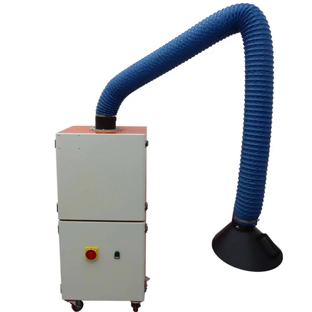 Fume INTBUYING Extractor Single 220V Smoke Welding Arm Purifier Mobile