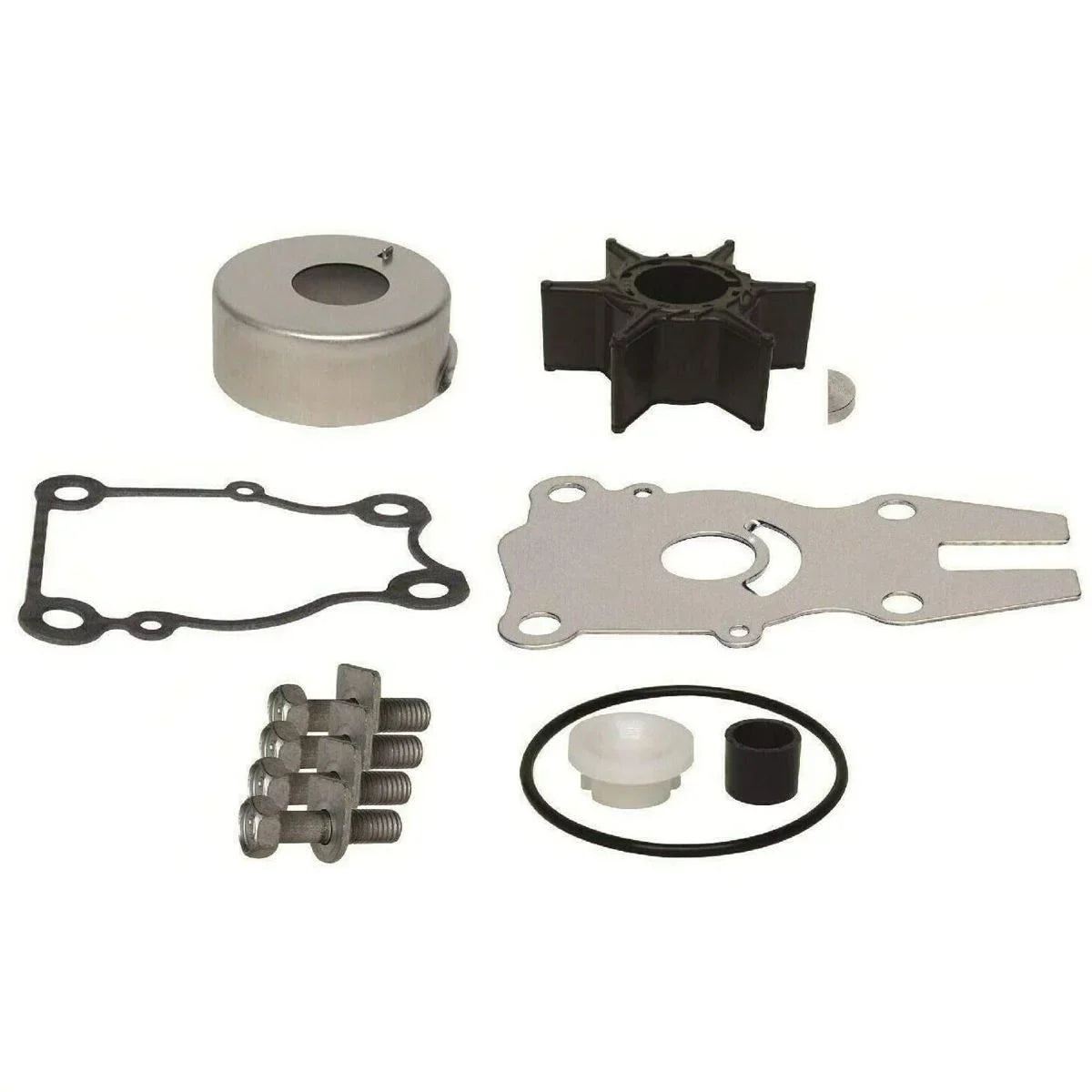 40, Water for Replaces 50, Pump Repair Yamaha 40, 63D-W0078-01-00, 18-3434 50 Kit Impeller & 2-Stroke Hp Hp, 4-Stroke 60