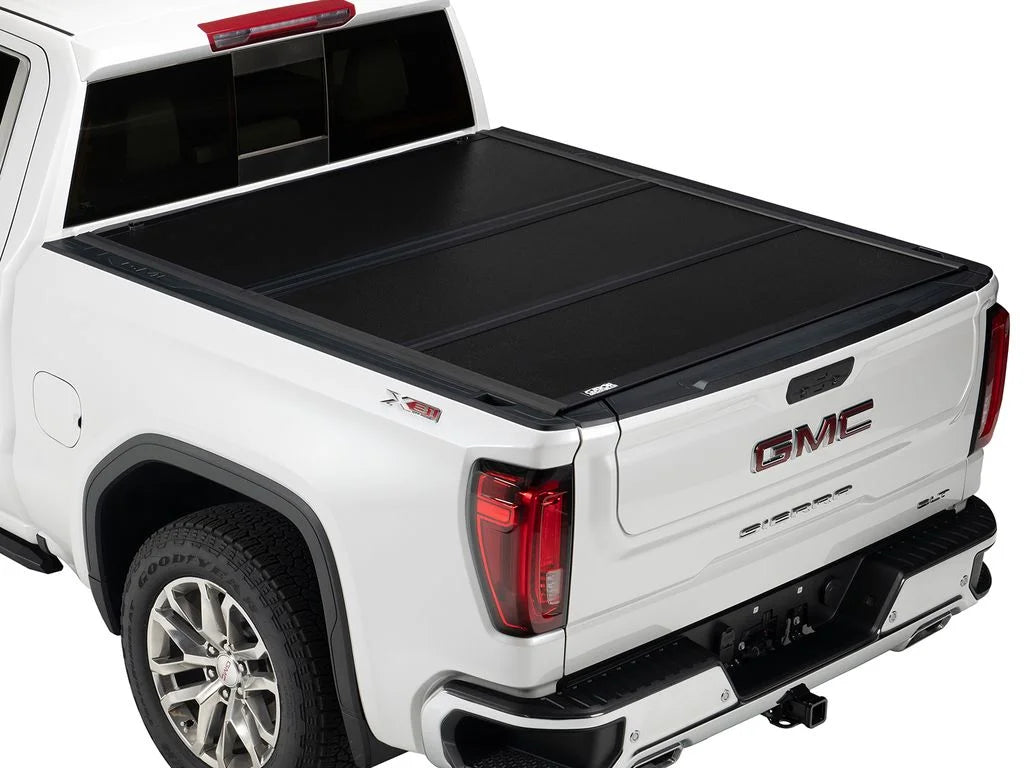 2019 | with Limited 7" 1500 Hard Tri-Fold | Bed - Chevy/GMC Ltd/Lgcy Gator 2018, (78.9") 6' 2014 Bed Compatible Cover GC14019 Truck RealTruck Tonneau by Silverado/Sierra EFX