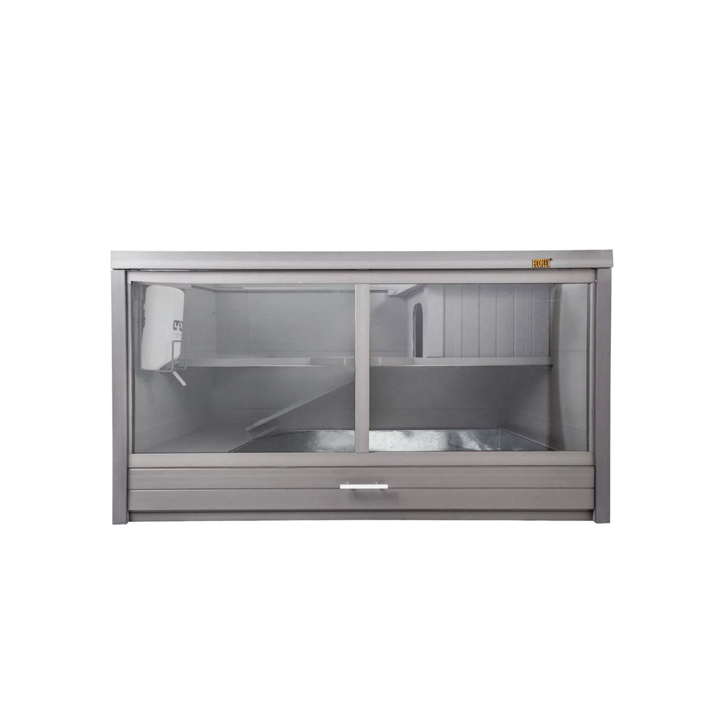 Jumbo Park Rabbit Grey Hutch ECOFLEX® Avenue Habitat-Nantucket Indoor