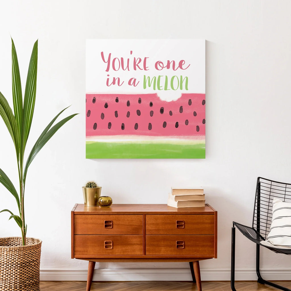 Canvas in One Art 24x24 Creative A Wall Products Melon