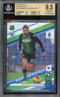 Chronicles 2019-20 #E16 Domenico RC Berardi 03/74 9.5 Elite BGS Panini Aspirations