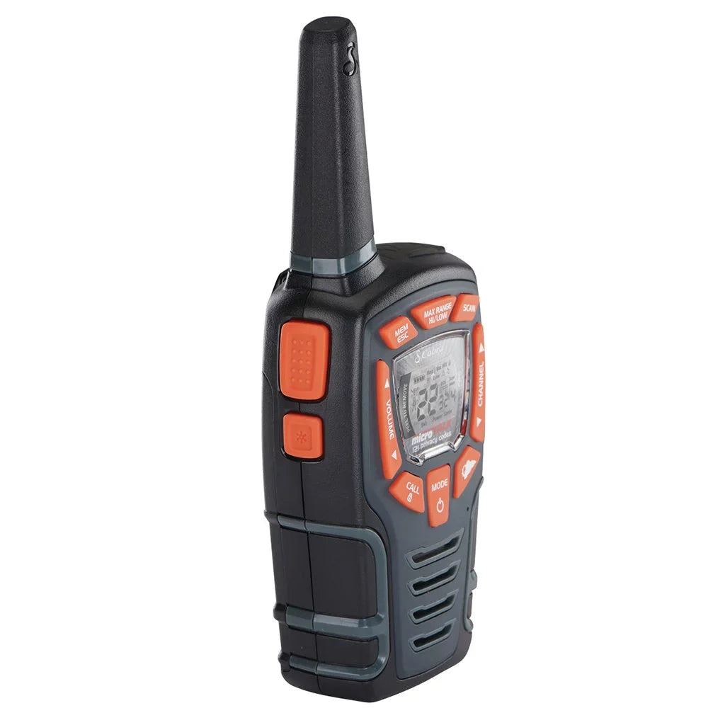 Two-Way Range ACXT545 Long - Radio Talkies Set Rechargeable, 22 28-Mile Channels, Cobra for Adults Walkie Weather-Resistant (2-Pack)