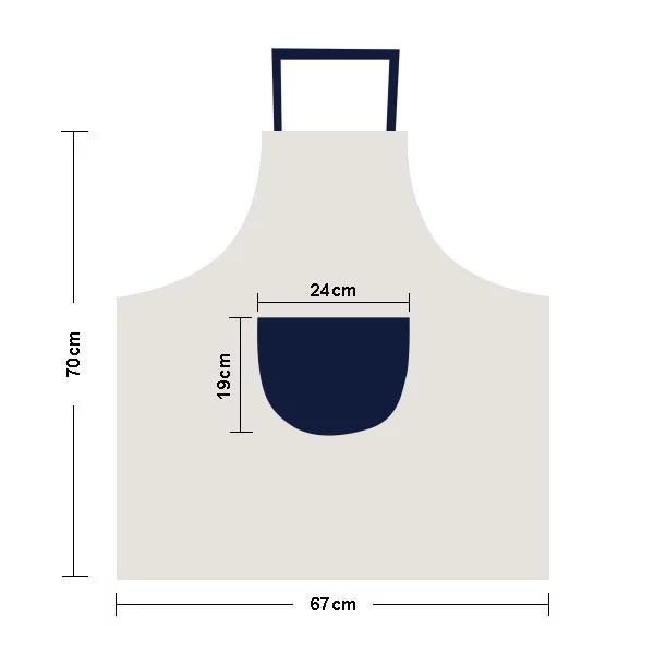 Linen Fierce Bib Adjustable Apron Cotton BBQ Terrier Boston Problem Pocket Pinafore Poop Kitchen