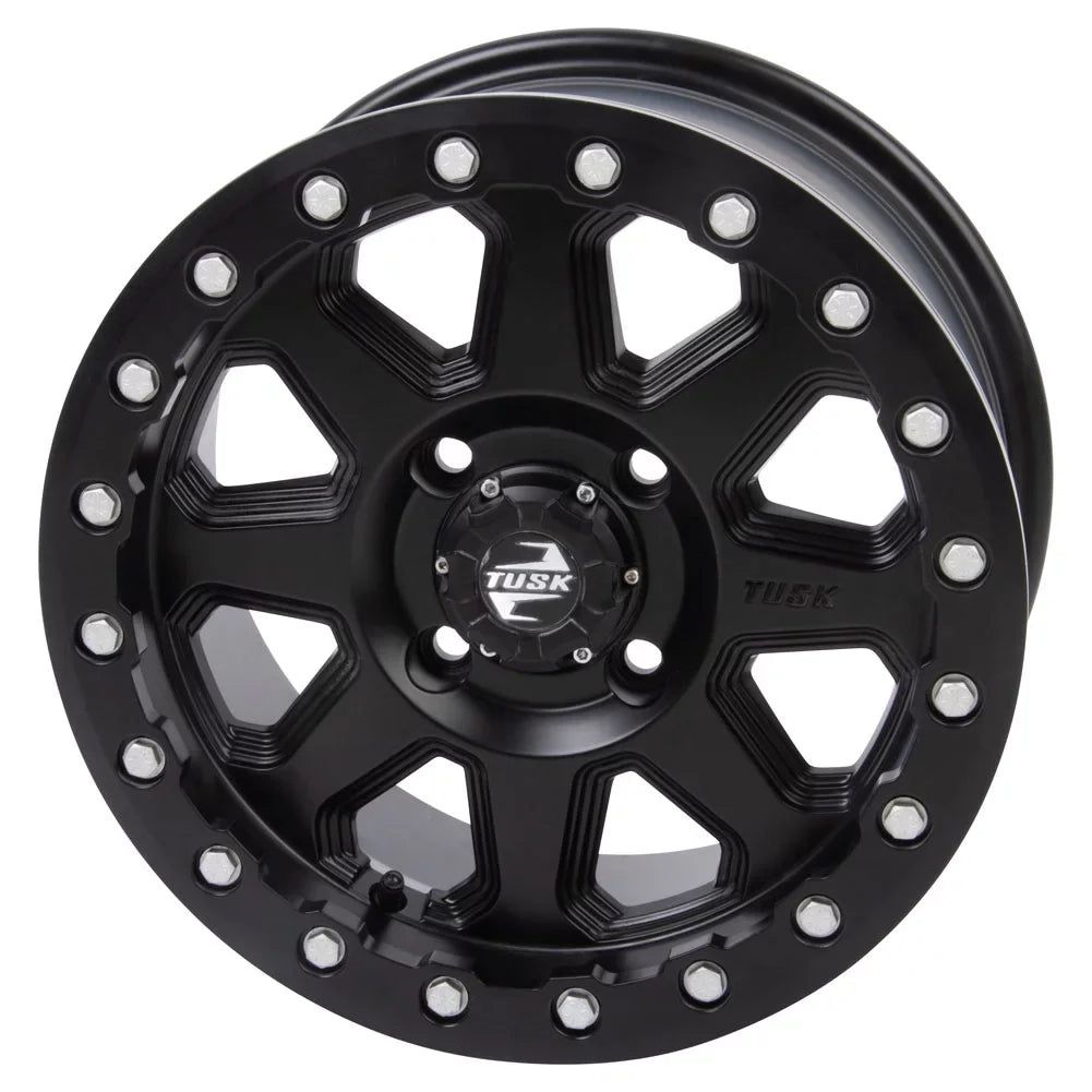 Can-Am 2020-2022 5.0 Tusk Beadlock Matte Uinta Wheel Defender + For Black XT Pro HD10 2.0 4/137 14x7