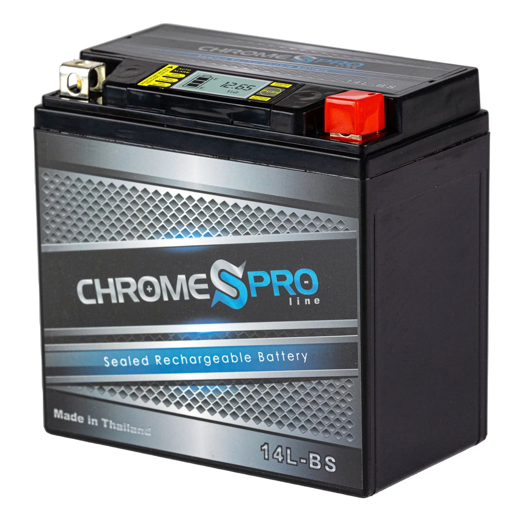 14ah) (ace) Motorcycle Battery Ryker 2021) (2019 Chrome Brp 600cc for Ytx14l-bs Years (14l-bs Battery iGel AGM (can-am) 12volt, - Pro