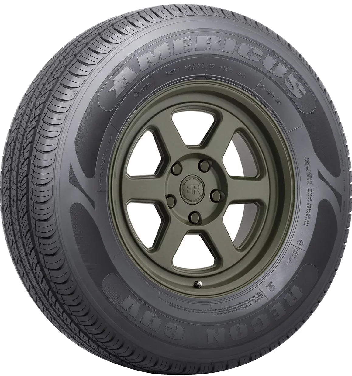 Americus 2003-06 2002-03 R601 Passenger Kia Overland, XL Fits: Jeep 111H 245/70R16 Tire Grand All Season Cherokee EX Sorento