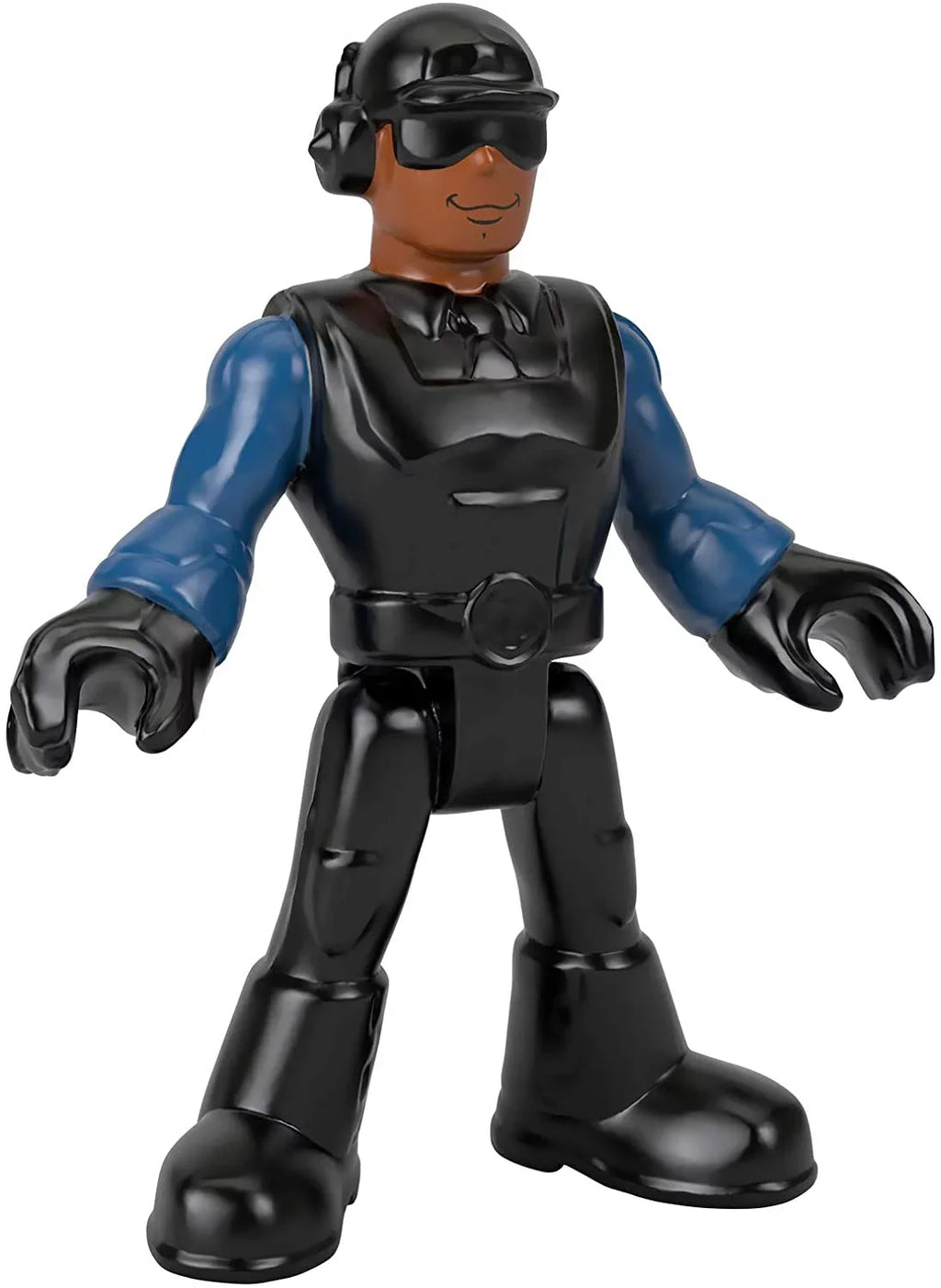 Police Push-Along Toy Fisher-Price and Set Figure Cruiser, Car Super Character Imaginext