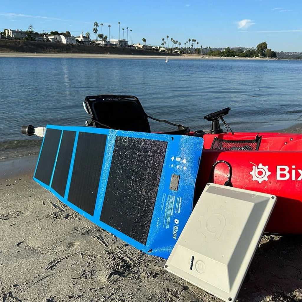 Wh Panel for - Kit Outboard with Bixpy with Motor Battery,Perfect K-1 Electric Inflatable Trolling 378 SUN80 Watercraft, Paddle Boards Marine Solar Kayak,