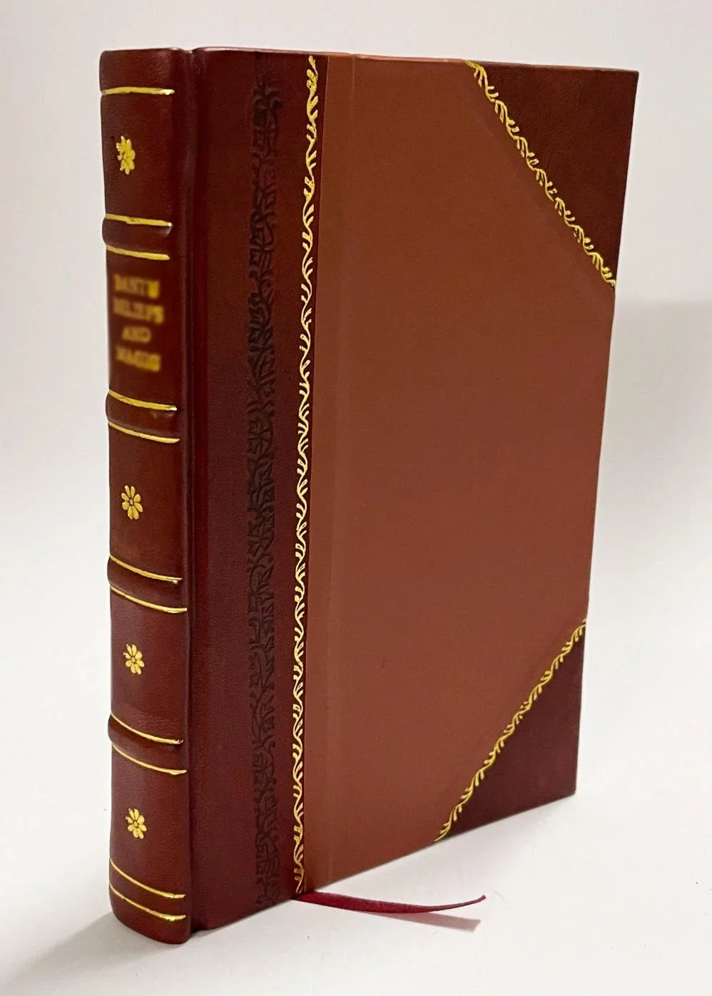 "Tartarin" (1915) Scarfoglio, Edoardo (1888-1896) Bound] Campagna (1915) Di / D'Africa Studi Durante [Leather Abissinia Volume Prima 2 La