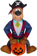 Pirate Scooby WB, 3 Gemmy Multicolored as Airblown ft Inflatable Tall,