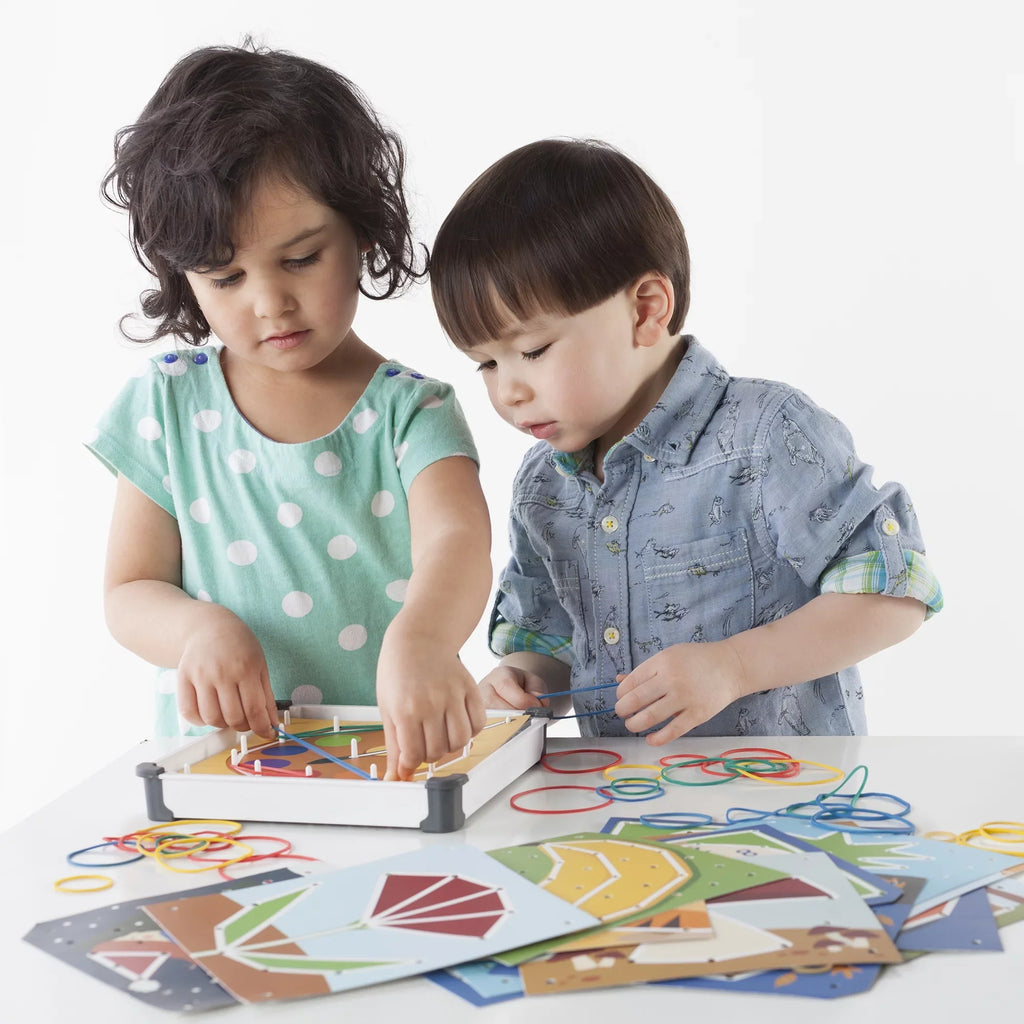 Geo Multicolour Skill Boards, Guidecraft Set Action &