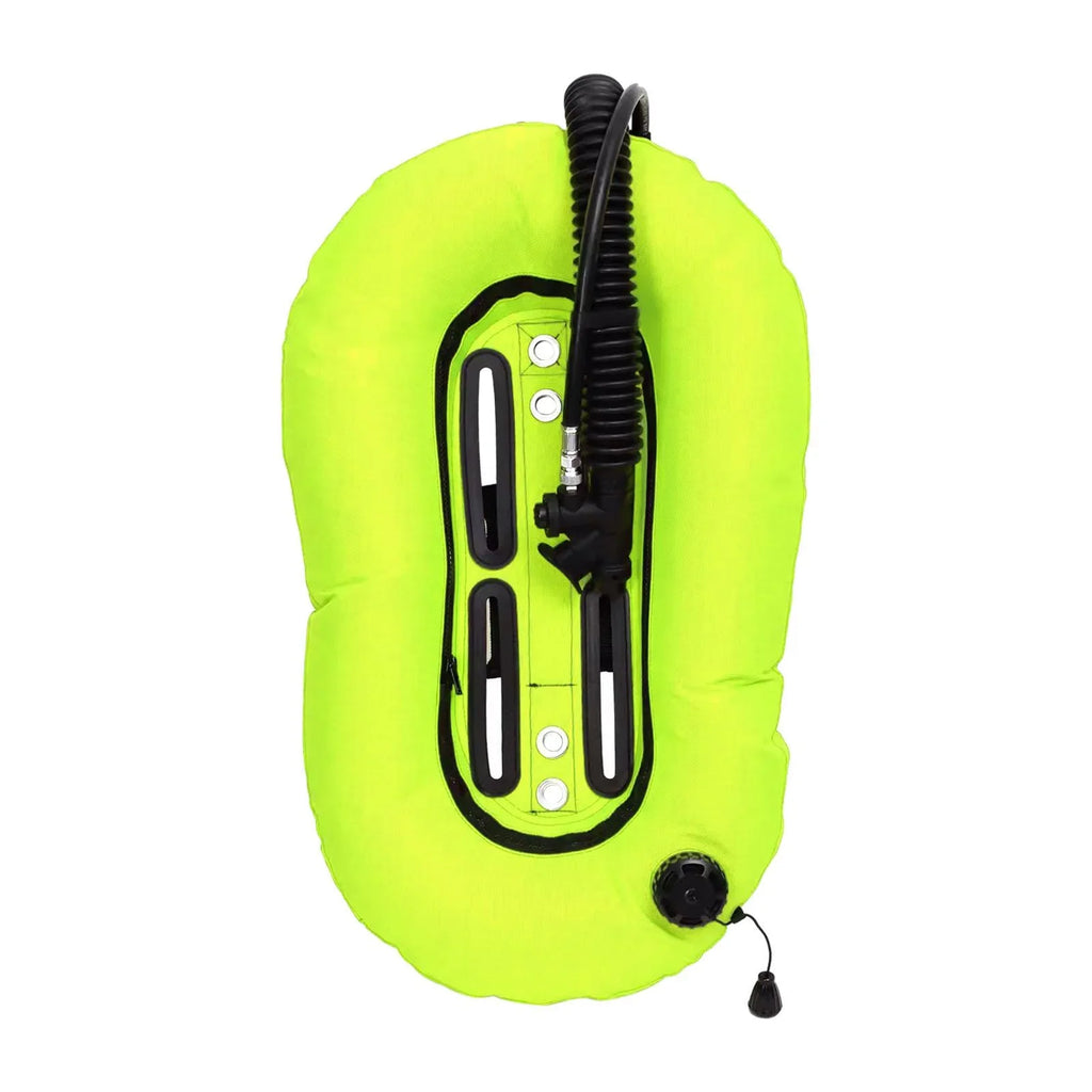Scuba Wing Yellow Set Compensator,Easy BCD Use,Durability for Buoyancy funtasica Single Diving Diving to Snorkeling Scuba Adult Donut Tank,BCD