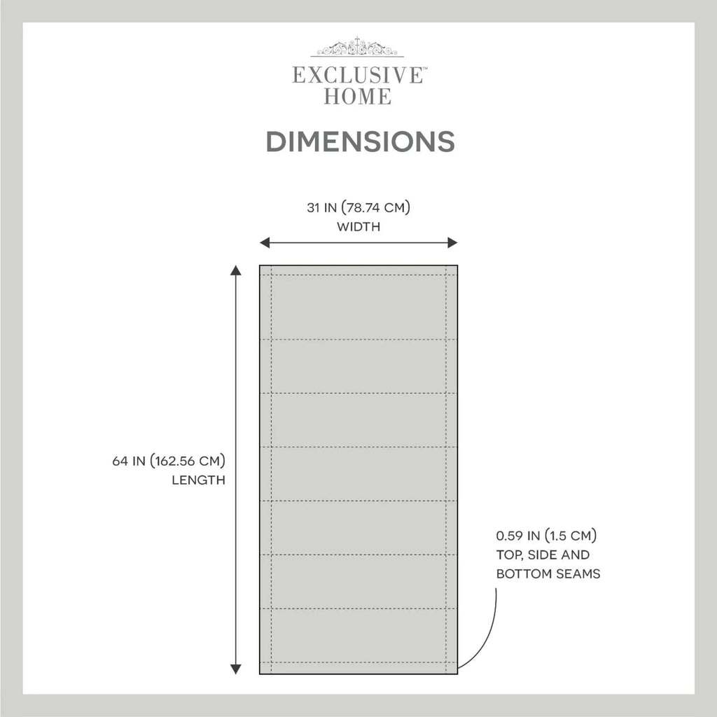 Home White 31"x64", Exclusive Total Trellis Shade, Montague Blackout Roman