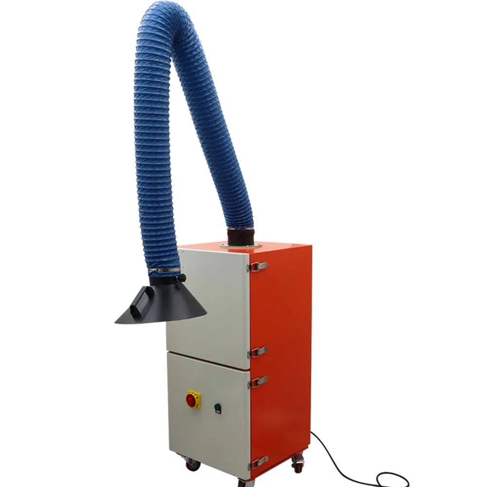 Fume INTBUYING Extractor Single 220V Smoke Welding Arm Purifier Mobile