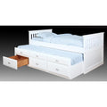 Logans Bed- Bernards White Captain'S