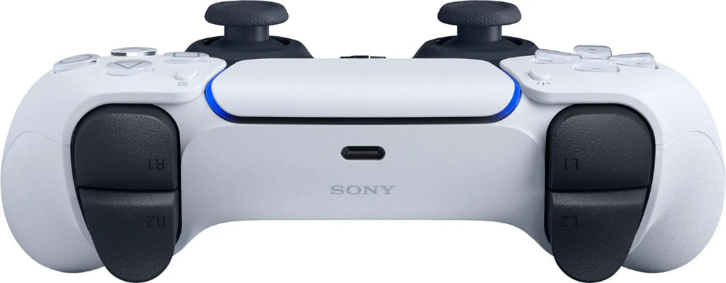 Playstation PULSE Controller White Sony Disc Surge Extra Dual 3D Console Controller, White Bundle Dock and Headset Charge Version with 5
