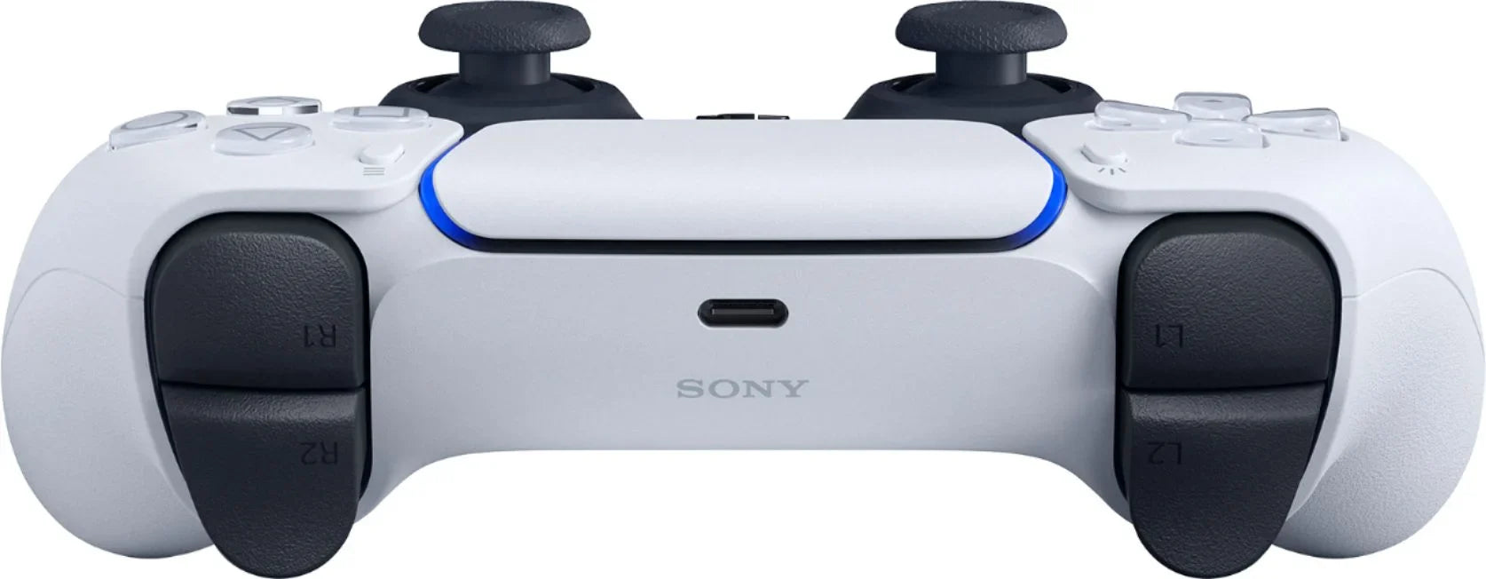 Playstation PULSE Controller White Sony Disc Surge Extra Dual 3D Console Controller, White Bundle Dock and Headset Charge Version with 5
