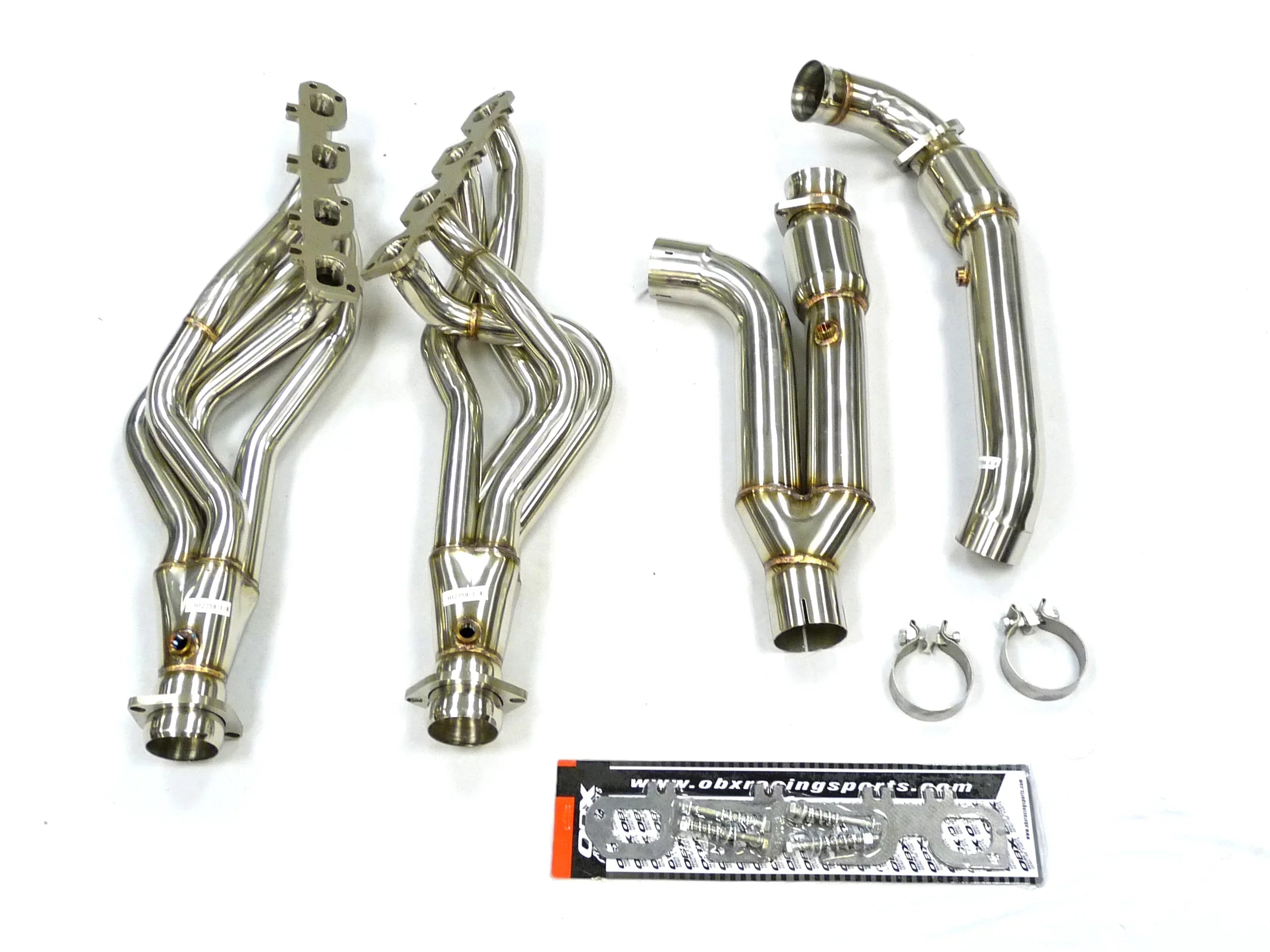 Long 03 Tube 1500 OBX-RS thru Fitment 2WD Header 04 Ram For Dodge Hemi 5.7L Catted