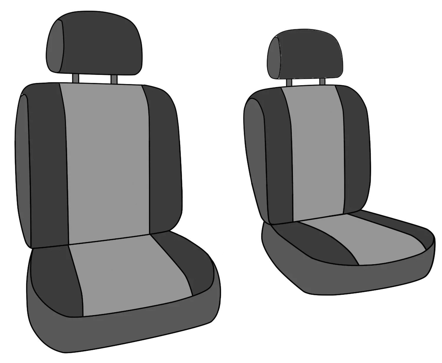 Land Insert Toyota Front Trim TRUETIMBER - 1994-1997 TY166-72KA for CalTrend Covers Cruiser and BLAZE Seat