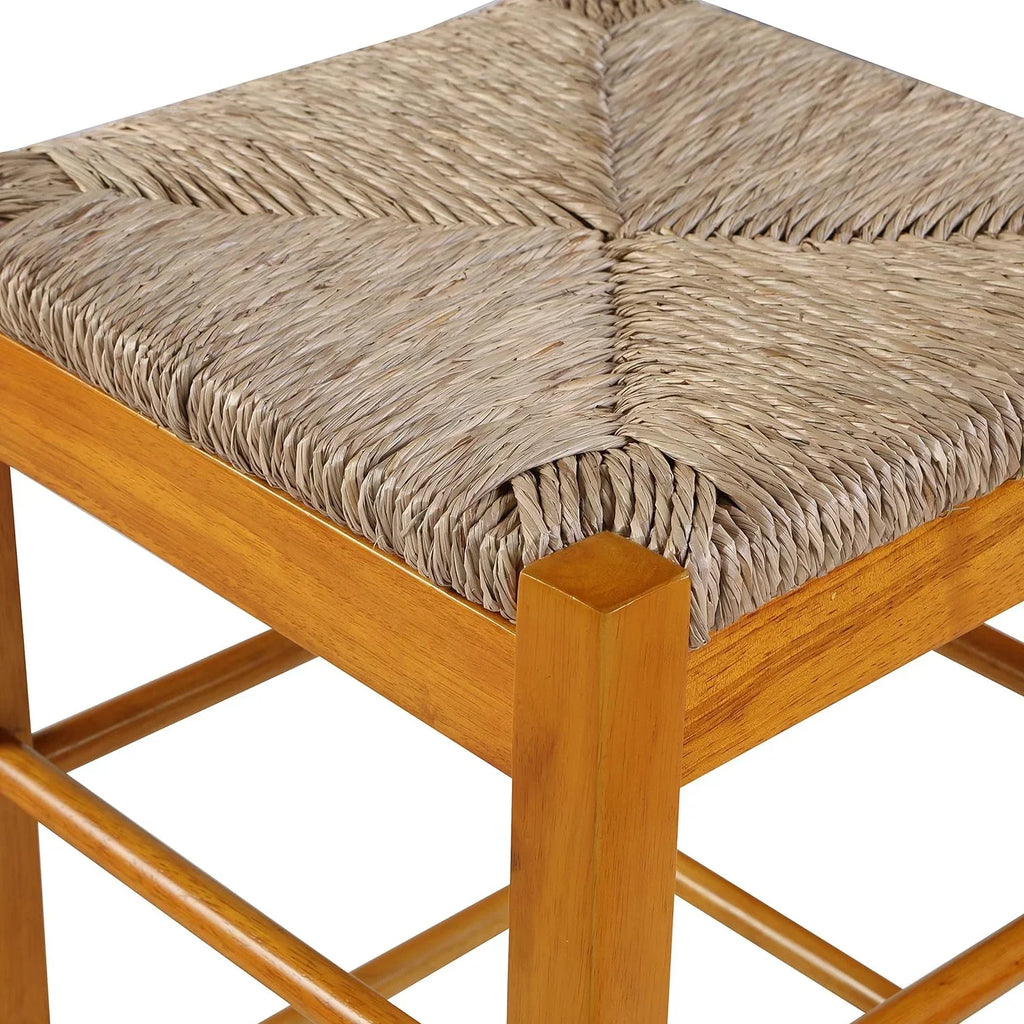 29-Inch, Bar Stool, Brown Height Rush Square Seat