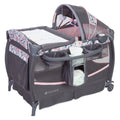 Center – Baby Deluxe Trend Playard II Bluebell with Bag Pink Travel Nursery