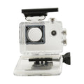 Included and Action with Crystal Adventure - WiFi Waterproof Video, Long-Lasting Record Case Our Every Clear Camera Sound, Silver 1080P