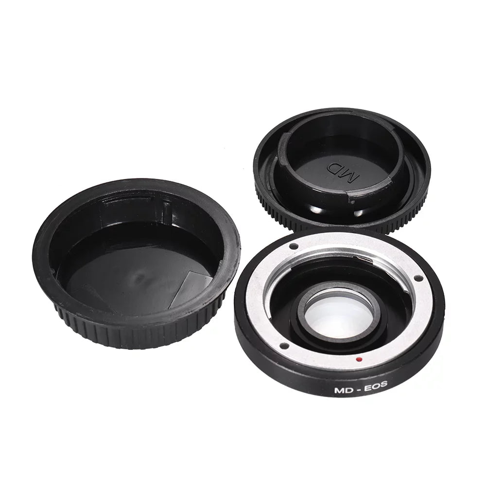 Infinity with Adapter for Fit Corrective for Andoer Lens Focus MD to EF MD- Minolta Lens Lens Mount Ring