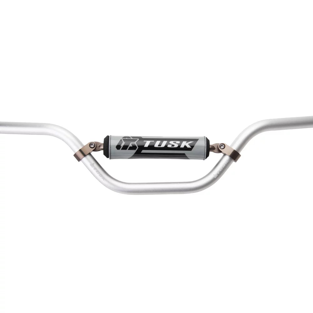 Mini LX4 Aluminum 2000 LEM Handlebar Silver Bend For T-10 CR Tusk 7/8"