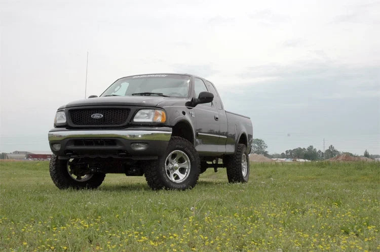 Suspension Lift | 476.20 F150 5" Knuckles | System (fits) Lifted Rough 4WD Shocks 1997-2003 N3 Kit Country |