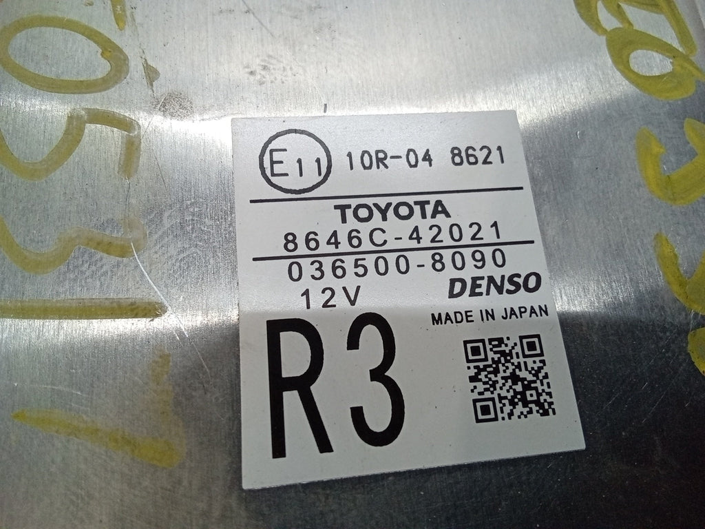 2018 OEM Lane Camera Departure Front 8646C-42021 Toyota Rav-4 Warning Pre-Owned (Good)