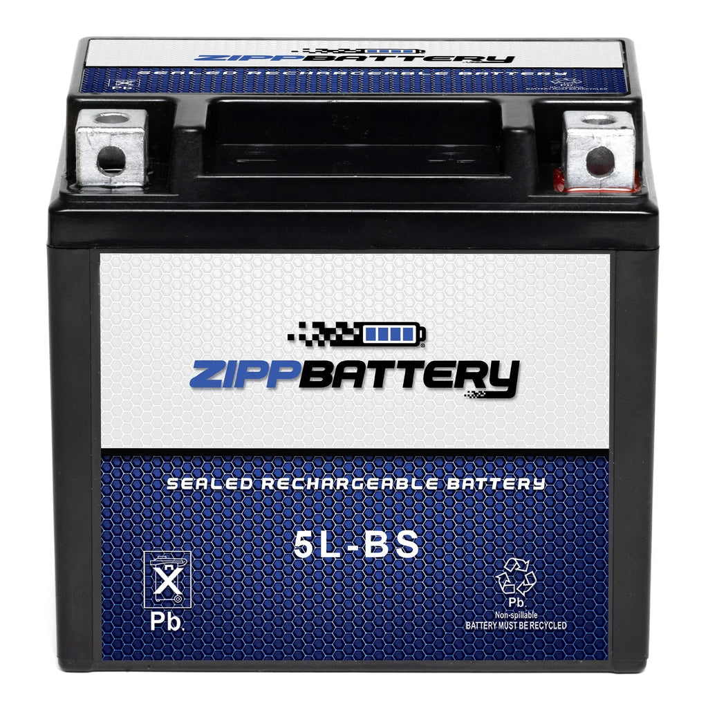 for Battery Ytx5L-Bs Battery Zipp Outlaw 90Cc 2003 Sportsman Predator Polaris Atv