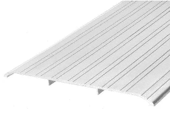 1/2" Threshold Long Aluminum TH019A185 Saddle - 185" 9" CRL x